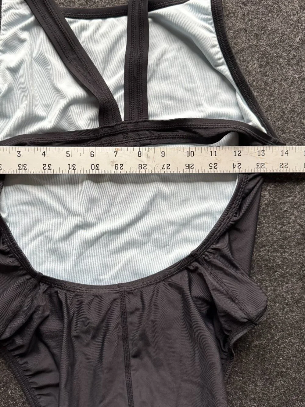 Nike HydraStrong Black Fastback One Piece Swimsuit Size 10